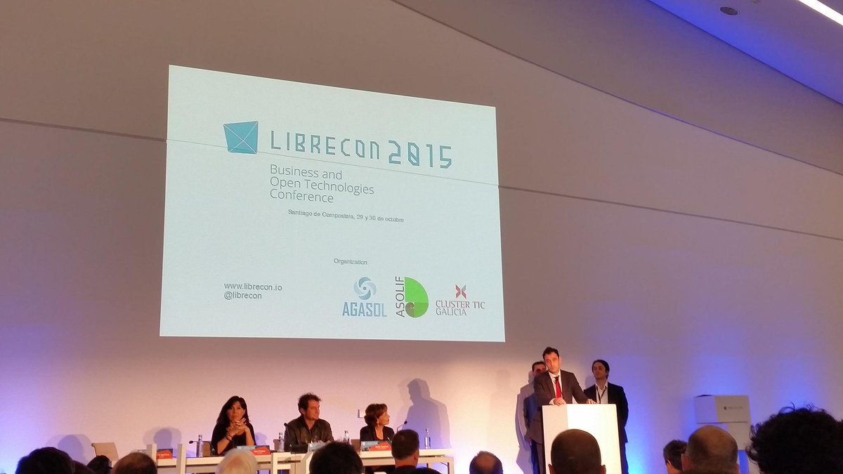 sistemius's tweet image. Comenzamos nuestra jornada en el evento de #librecon2015 @librecon @clusterticgal #business #opentechnologies