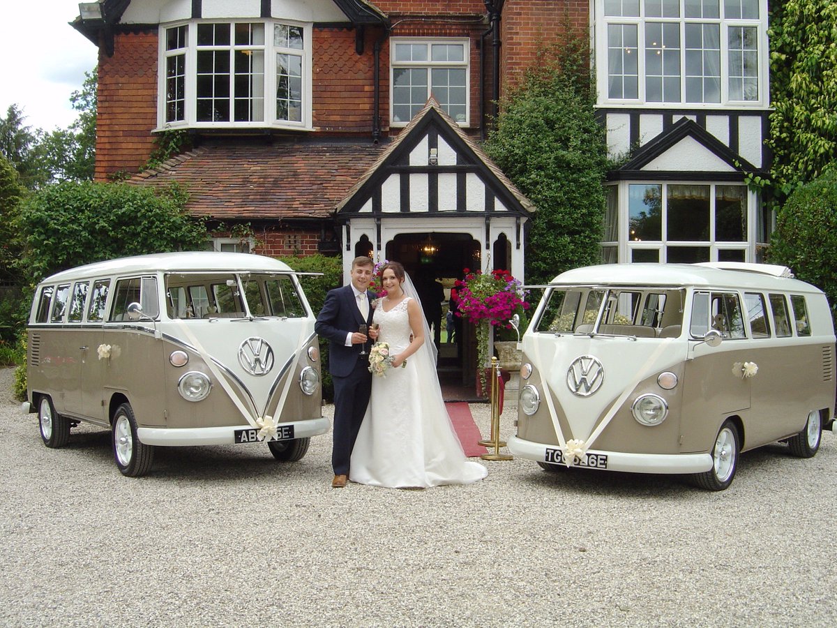 @Ratedwedding  A pair of #VW #Wedding #Campers both in a gorgeous cappuccino and cream colour to add that wow factor