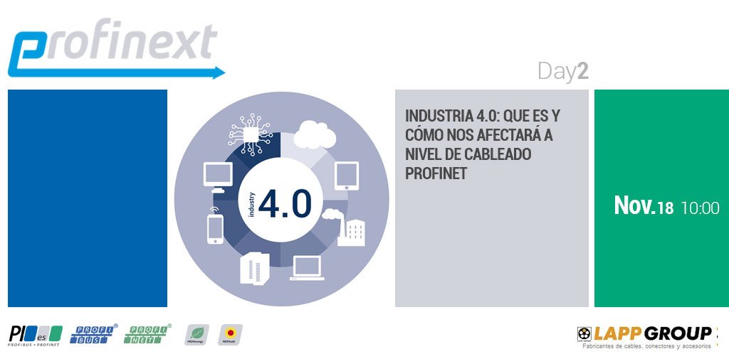 PROFIBUS_ESP's tweet image. ¿Está preparado tu #cableado para #Industria40? bit.ly/1PVUwAO Todo en los webinares #PROFINEXT #PROFIBUS
