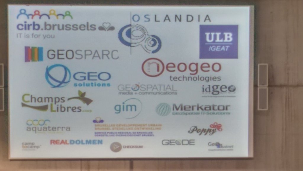 AquaterraNV's tweet image. #osgeo #foss4gbe Aquaterra present and accounted for!