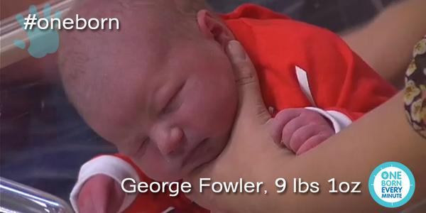 mangan05's tweet photo. It's been a year your name sake is 1 today, any chance of a birthday wish @Robbie9Fowler #LFC #YNWA #georgefowler https://t.co/piqeOyXdKe