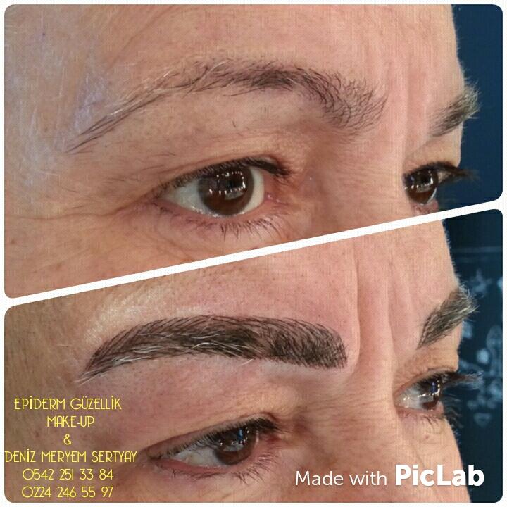 SertyayD's tweet photo. KALICI KAŞ MAKYAJI 
Uzm.Estetisyen &amp; Permanent Make - up Deniz Meryem Sertyay / Bursa İletisim 📞 0542 251 33 84 https://t.co/Il2uXScjJp