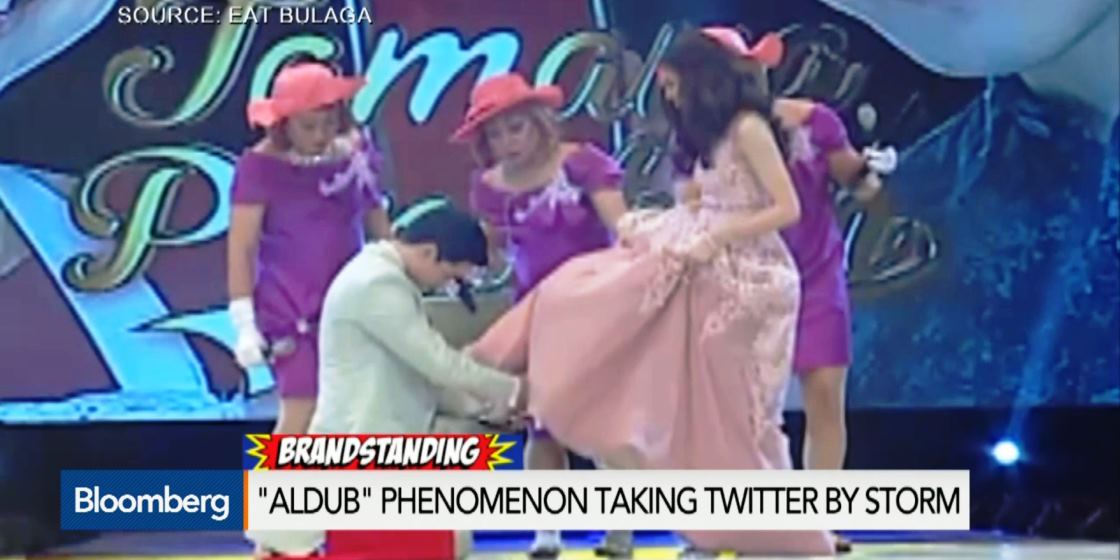 business's tweet photo. A bizarre Philippine show is smashing Twitter records https://t.co/4OVP25fWsR #AlDub https://t.co/N7CFf0AdFX