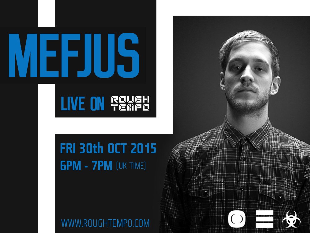TOMORROW on  <a href="/RoughTempo/">Rough Tempo</a> we have the amazing DJ/Producer <a href="/martinmefjus/">MEFJUS</a> LIVE in the studio - NOT TO BE MISSED! #dnb