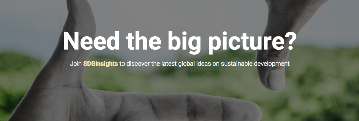 WePublicHealth's tweet photo. Blown away by #SDGInsights at #GIF15–Have you checked out the lateral thinking platform yet? https://t.co/MqU4kHilEj https://t.co/6lczaLWnB5