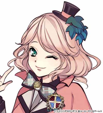 「【ジェラール】チャオ♪おれはジェラール。愛情こめてジェジェって呼んでね。君たち女」|「アンジェリーク」シリーズ（公式）のイラスト