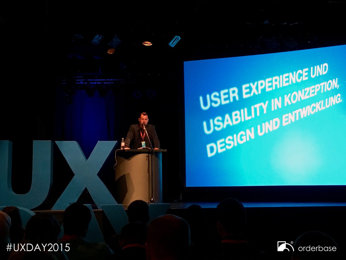 orderbase's tweet photo. Heute sind unsere Kollegen Tim und Jens zu Gast beim UX-Day 2015 in Mannheim. #UXDAY2015 #orderbase https://t.co/1thNvLp2GX