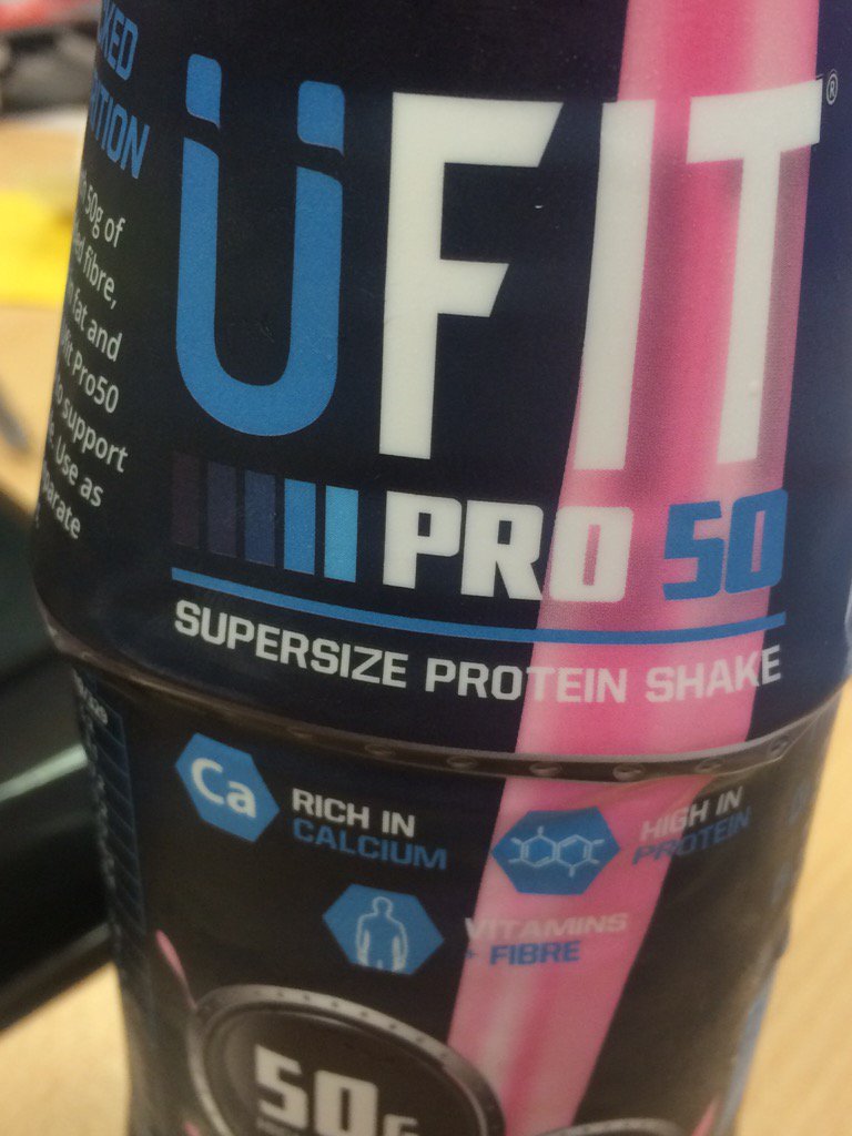 stuartdsavage's tweet photo. The best way to start a day after the fasted cardio in the gym @UfitDrinks @Tesco #gym #GymLife https://t.co/OZAafWPdly