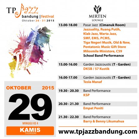 Metro_TV's tweet photo. Saksikan TP Jazz Bandung Festival lewat live streaming di https://t.co/4c5gk7q5lC https://t.co/3TsDJQLlTy