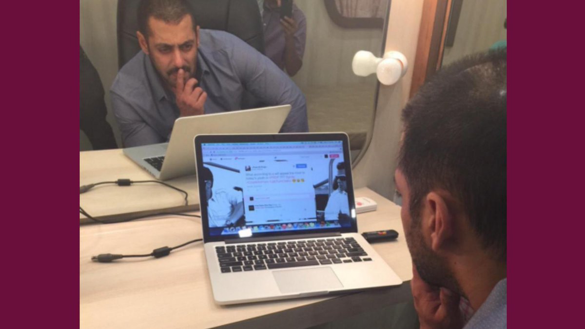 TheQuint's tweet photo. #SalmanKhan answers your questions with a lot of Prem https://t.co/H0tTLGiJ0T #ChatWithPrem https://t.co/QCDm95ANSV