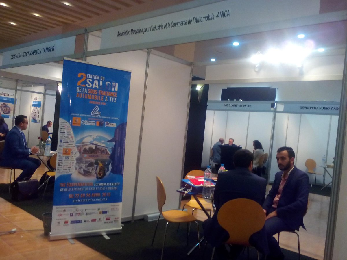 ICEXRabat's tweet photo. Comienzan las ruedas de negocios en el VI Encuentro Hispano Marroquí del Sector #Automoción #Cecit #Tanger https://t.co/X935uIKUNY