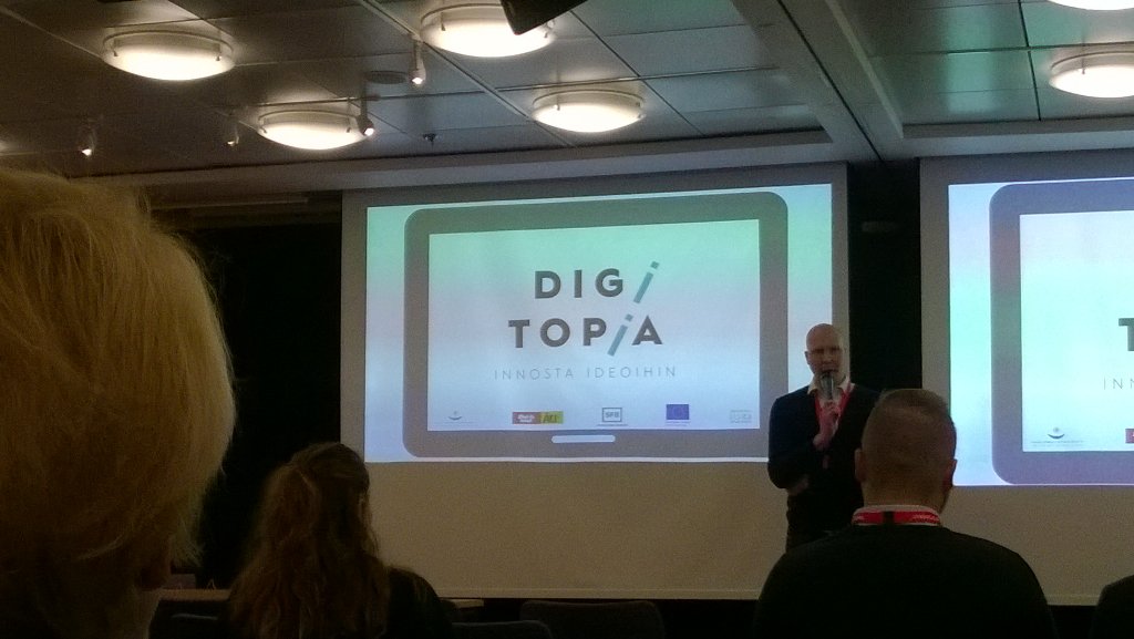arjatu's tweet photo. Tapahtuman somen tulosten analysointia. Merkittävä saavutus kun tavoitetaan oikeat ihmiset #digitop1a #tomorrowsshow https://t.co/1uboypWkJA