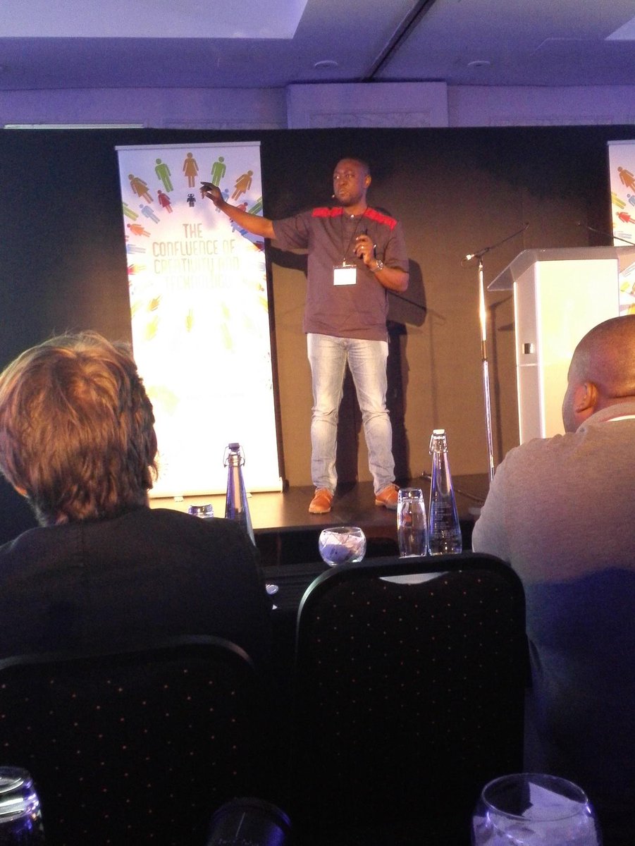 iStanislavs's tweet photo. Feyi Olubodun @thegatekeeperng  speaking on the machine that will change the world #pagcon15 @InsightNigeria https://t.co/zy1EO1rQE9