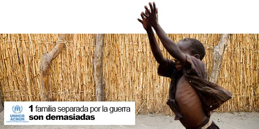 Retuitea este PRIMERO para unirlos
Apoya la reunificación familiar
goo.gl/GYNyQg #UnitedTweetsForRefugees