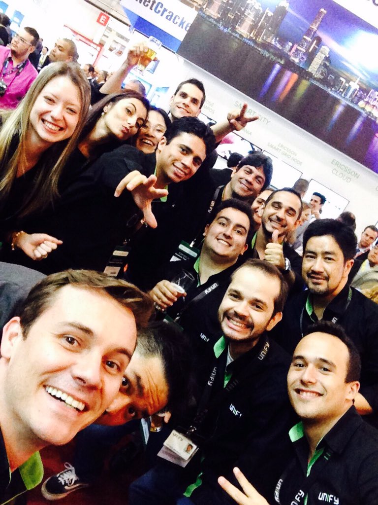 jesseroney's tweet photo. @UnifyCo @Unify_br #UnifyAtFuturecom Unify Team https://t.co/71rdF424M9