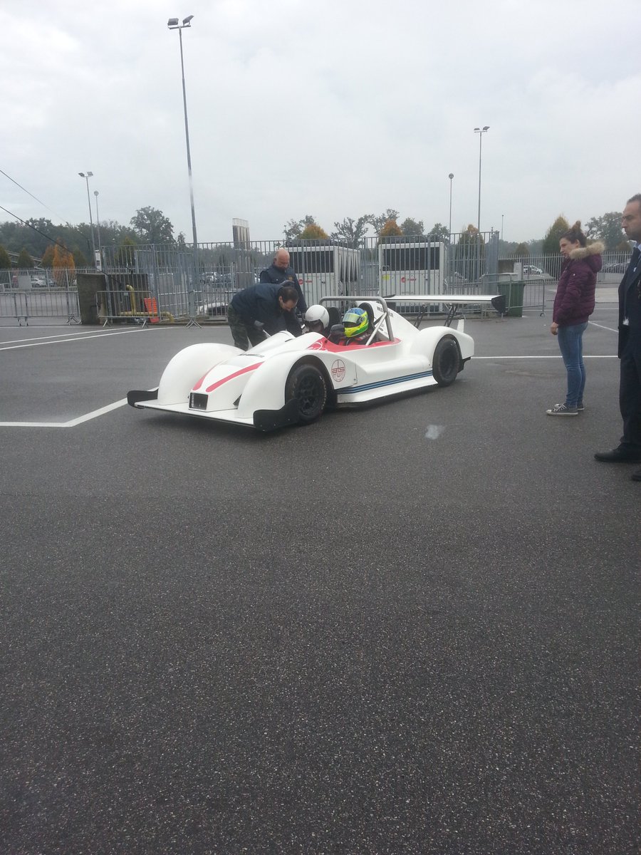 edocalia's tweet photo. #Testdriving (or better #testriding) looks like fun @ #smartmobilityworld #monzahack #connectedvehicle / @IsmbOnweb https://t.co/9hhwuxYHIQ