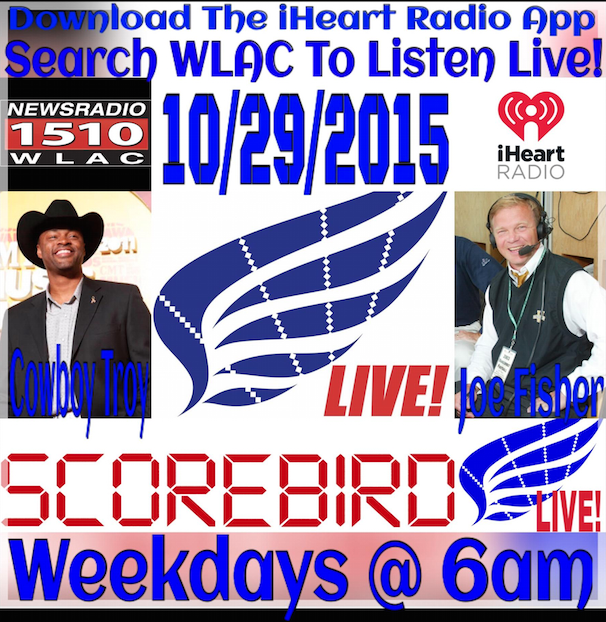 ScorebirdLIVE's tweet photo. First, it's @cowboytroy talking some @NBA, and we preview the @VandyFootball game against Houston with @joefishervu! https://t.co/2ddukBTd55