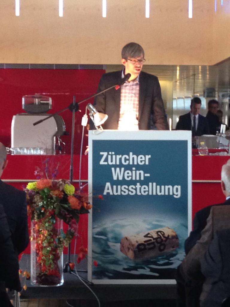 Auch Präsident des Gemeinderats der Stadt #Zürich Matthias Wiesmann war am #Expovina Eröffnungsanlass mit an Bord!