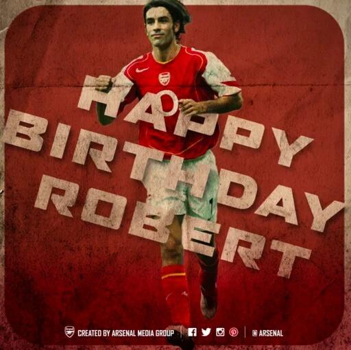 A very happy birthday to legend Robert Pires!! 