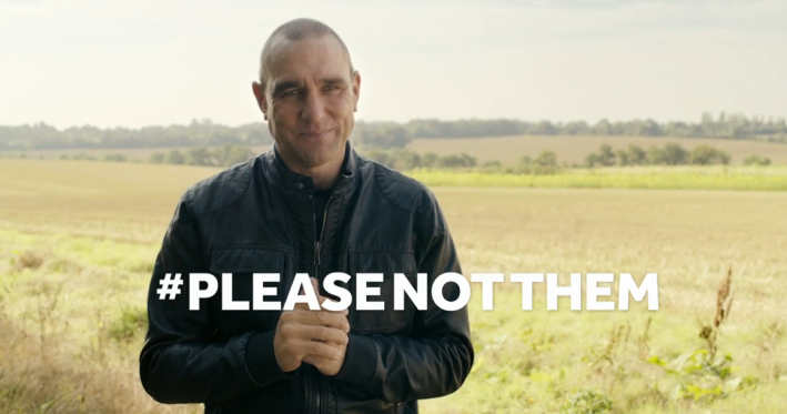 theucaden's tweet photo. Our favourite ad from The National Lottery's latest ongoing campaign #PleaseNotThem https://t.co/xkYjZPQPqO