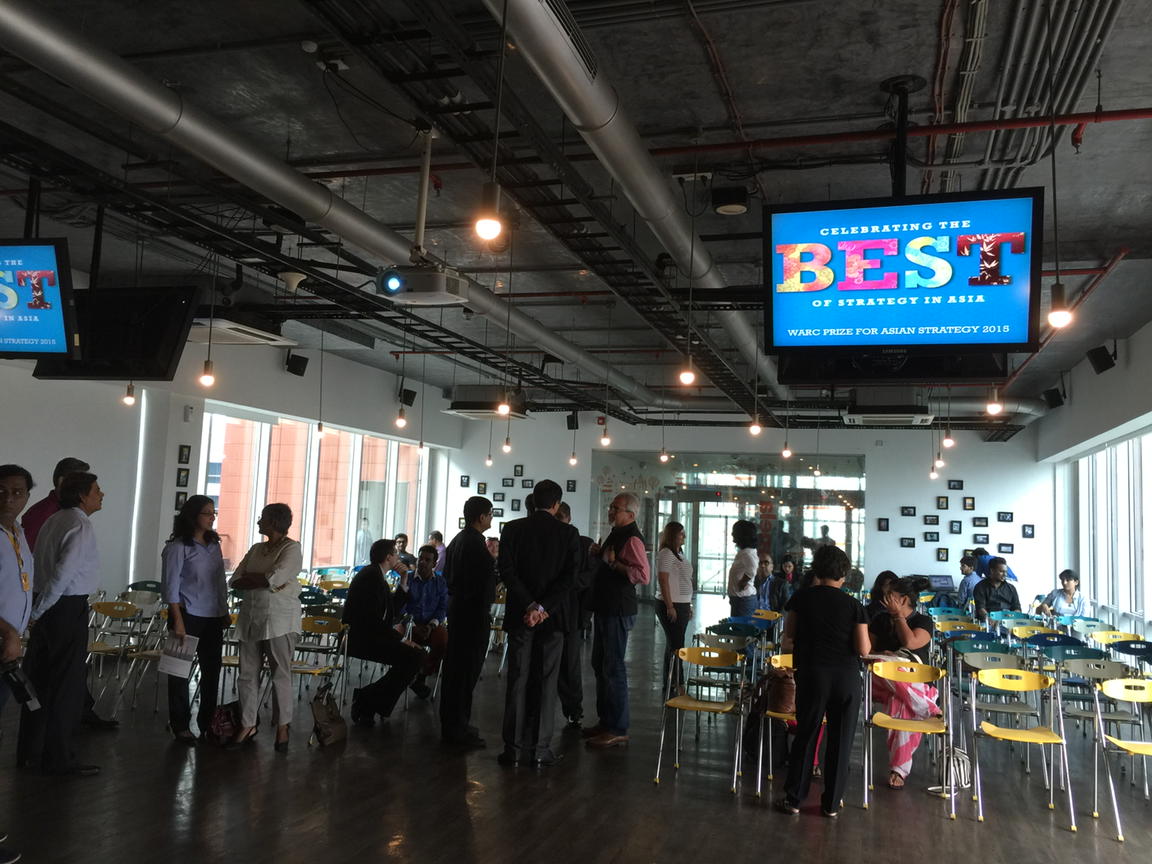 shashwatdas_'s tweet image. Celebrating the Best of #Strategy in Asia #WOWDesign at WARC prize for asian strategy