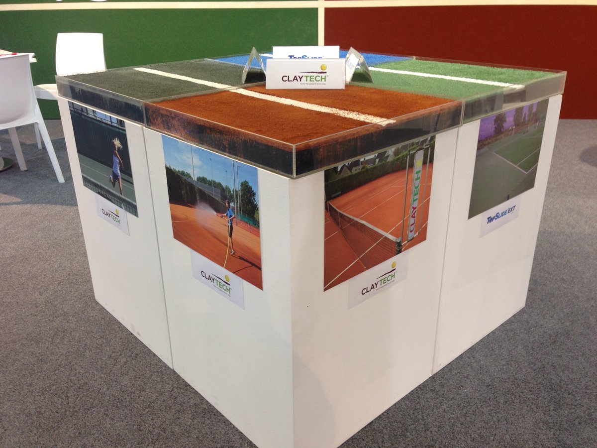 thinkfeeltennis's tweet photo. Terug van een paar inspirerende dagen #fsbcologne met @Playonproflex en @HarTruSports #claytech #fsb2015 https://t.co/OTAP0BXMh0