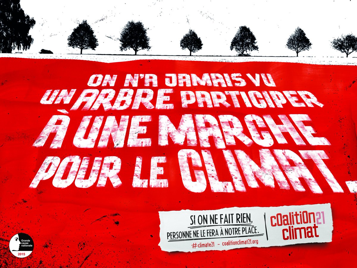 Climat21's tweet photo. La Marche mondiale pr le #climat à #Paris,c'est dans 1 mois!RDV 29 Nov à midi place de la République! #MarcheClimat https://t.co/MFi0tSkh1l