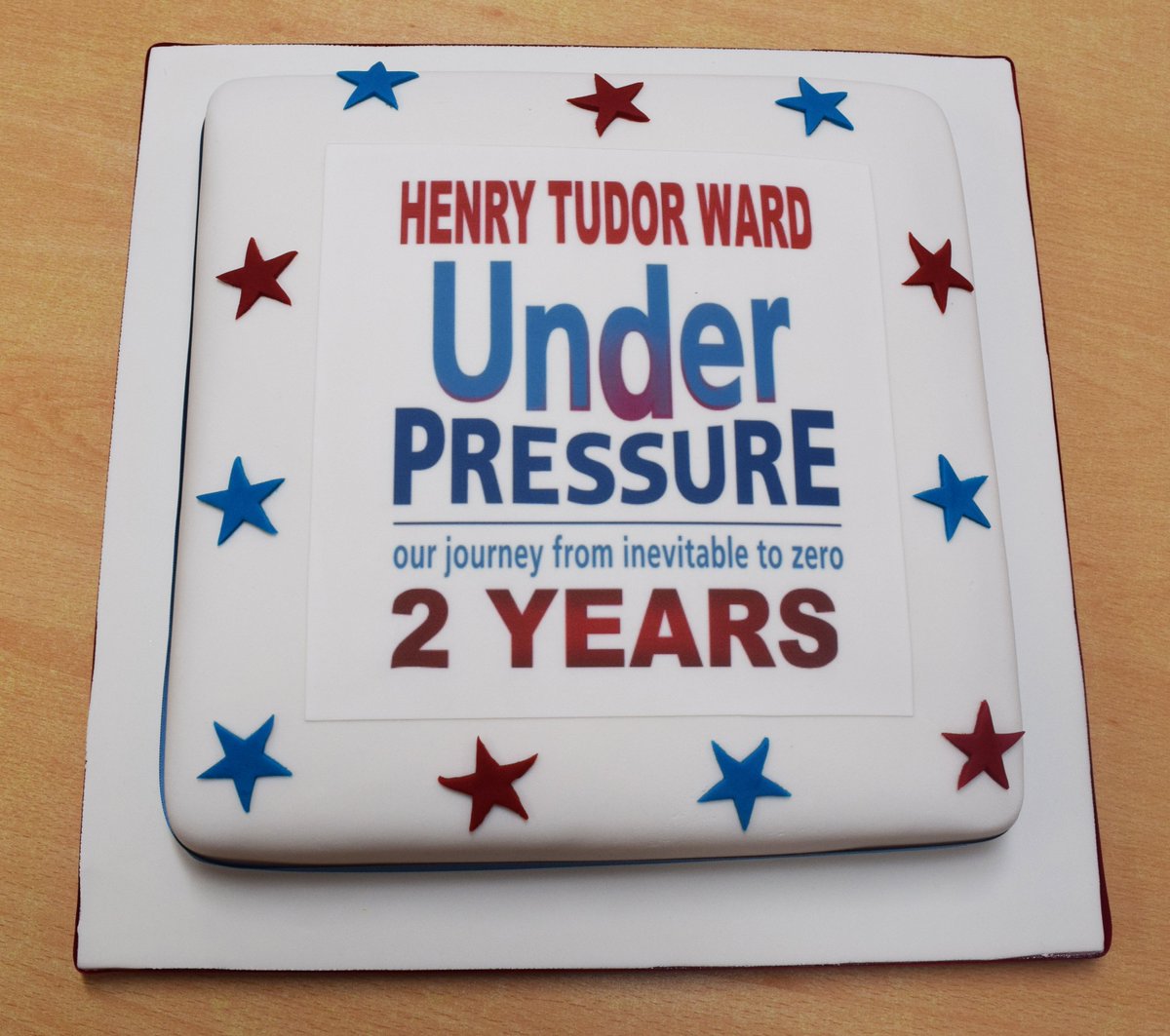 Congratulations to our Henry Tudor Ward at St Mark's Hospital for being free of pressure ulcers for 2 years!