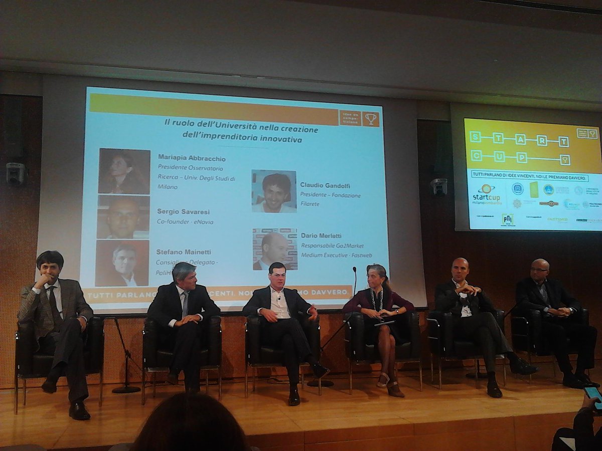 polimi's tweet photo. Al via la tavola rotonda su #università e creazione #impresa innovativa @massimosideri @corinnovazione #startcupml https://t.co/S3IucGzhMf