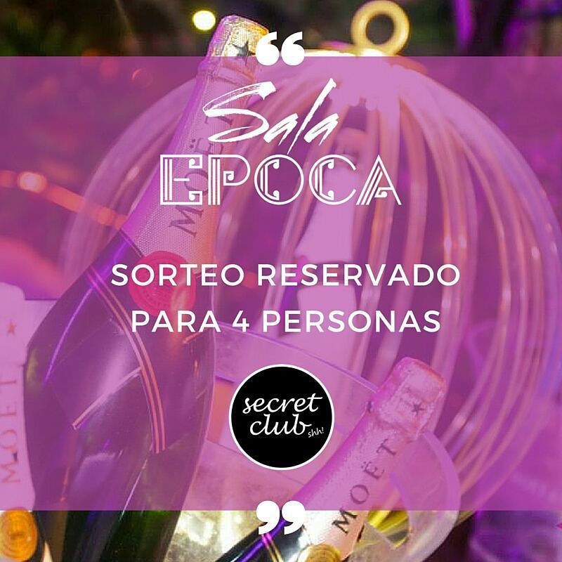SalaEpoca's tweet photo. ¿Quieres ir a la fiesta de este domingo de @secretclubshh ? ☆ SORTEO RESERVADO 4 PERSONAS ☆ ¡PARTICIPA! Dale 💜 en l… https://t.co/9z3qaQ9QxF