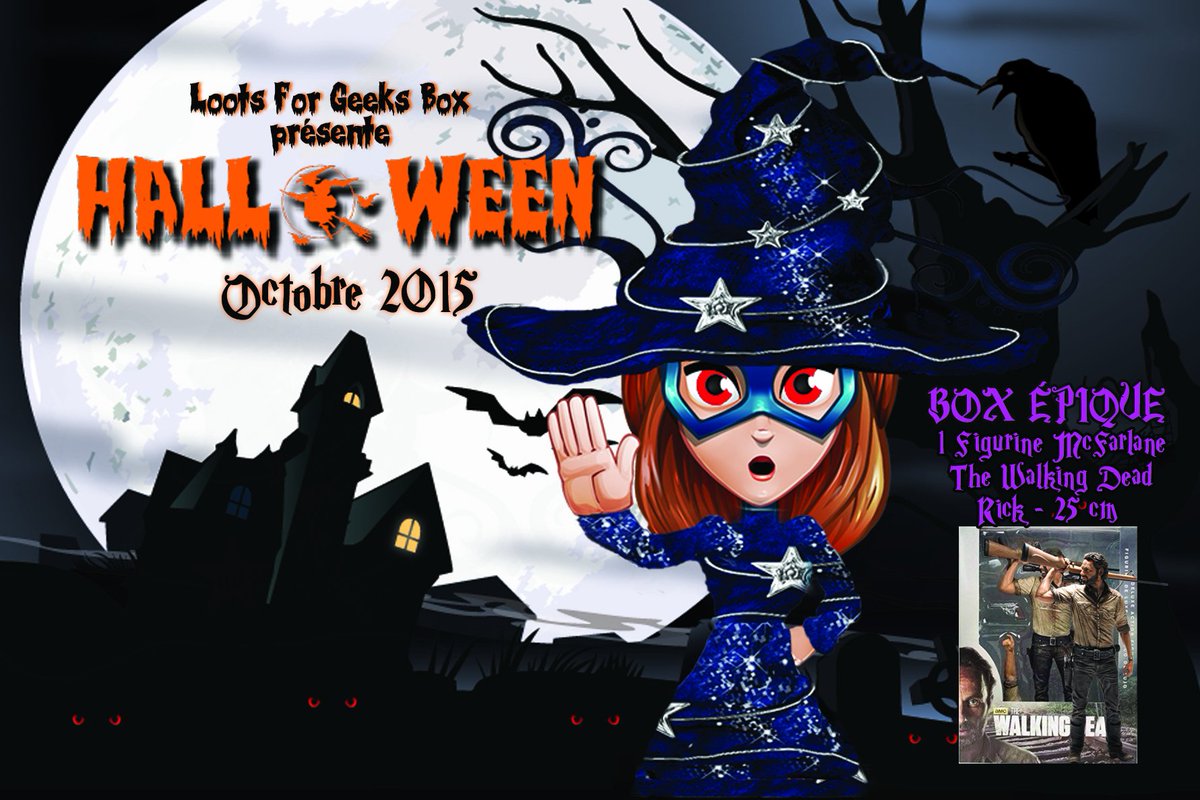 LootsForGeeks's tweet image. Contenu de nos Boxs d&apos;Octobre 2015 sur le thème d&apos;Halloween #3
#BoxGeek