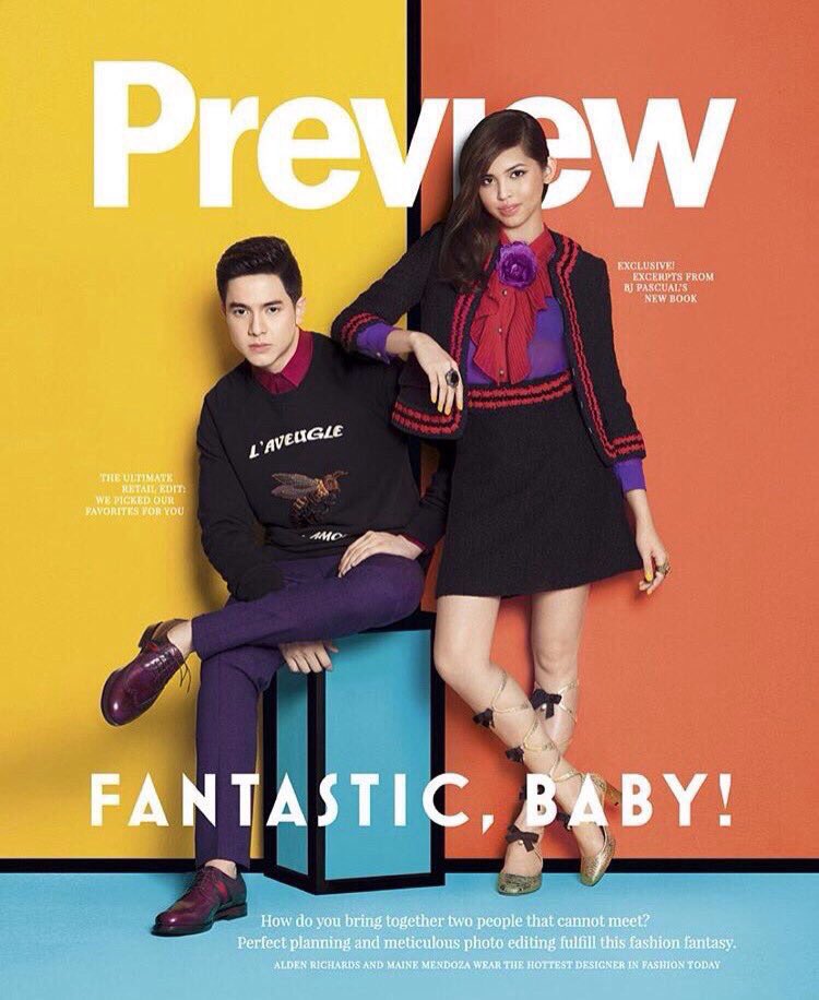 MaineAlden16's tweet photo. Yey! It's already out! AlDub Nation &amp; solid supporters of Alden &amp; Maine! Get your copies now! #ALDUBOneStepCLOSER https://t.co/6Yg8Gu9V9I