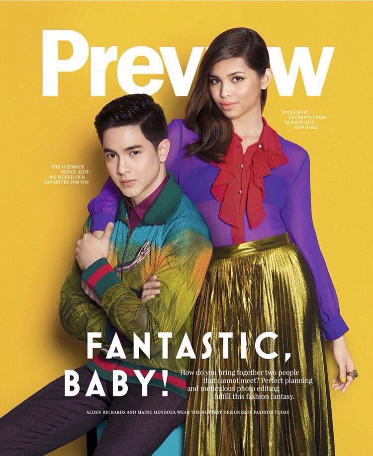 MaineAlden16's tweet photo. Yey! It's already out! AlDub Nation &amp; solid supporters of Alden &amp; Maine! Get your copies now! #ALDUBOneStepCLOSER https://t.co/6Yg8Gu9V9I