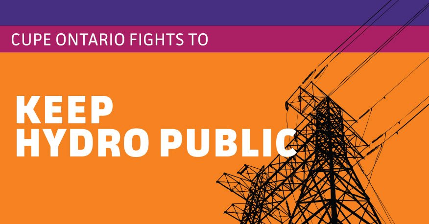 CUPEOntario's tweet photo. FAO report says Hydro sale will drive up debt. #KeepHydroPublic https://t.co/pB0S1fhIPk #onpoli #canlab https://t.co/X0ZwSMIaIo