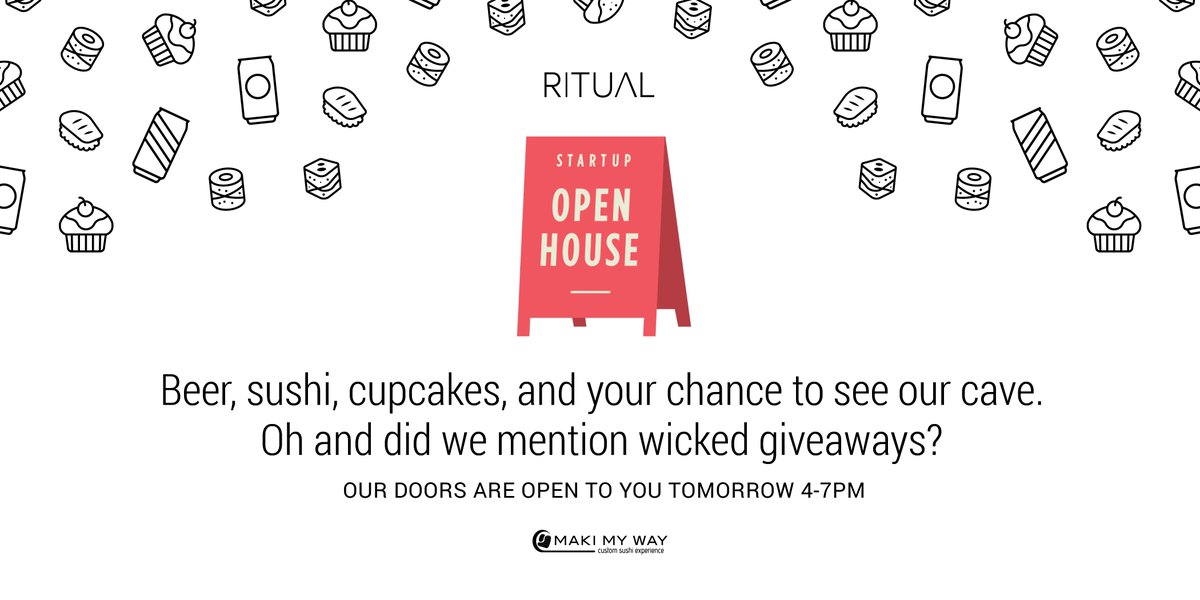 ritual_co's tweet photo. Coming for a beer? Order before you get here. Not on Ritual? Get with the times. Sign up code: SUOPENHOUSE #soh2015 https://t.co/jFr3ogjvk2