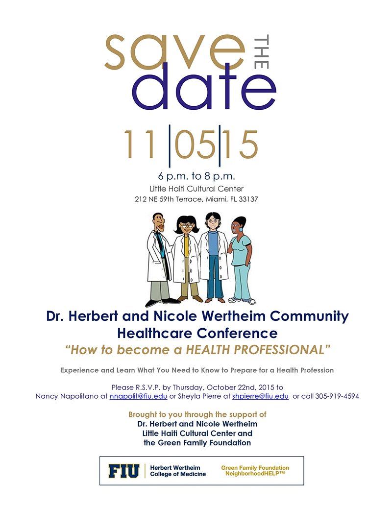FIUMedicine's tweet photo. We are just one week away from The Fifth Annual Wertheim Conference. @GFFNHELP https://t.co/ot3Rg48PuW