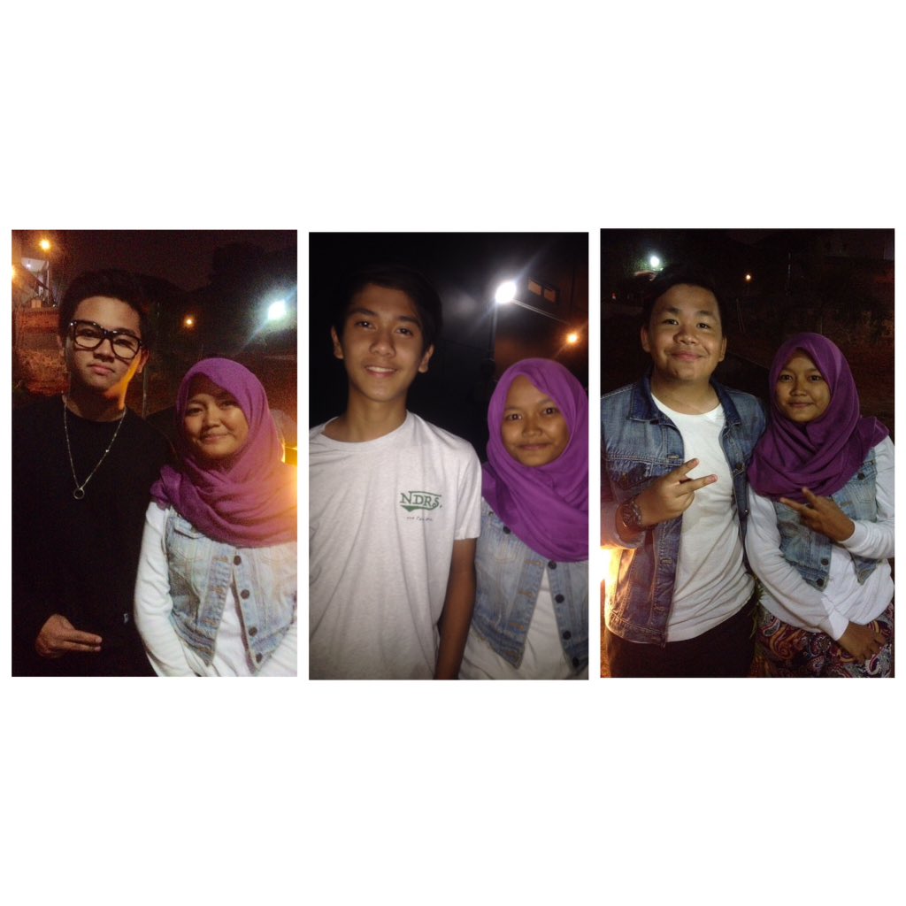 nhoerbaya's tweet photo. Maksih untuk malam ini :)
Sampai ketemu kapan2 wkwkwkwk 
@AlvaroMaldini1 @iqbaale @TeukuRyz https://t.co/Y04ZPY484V
