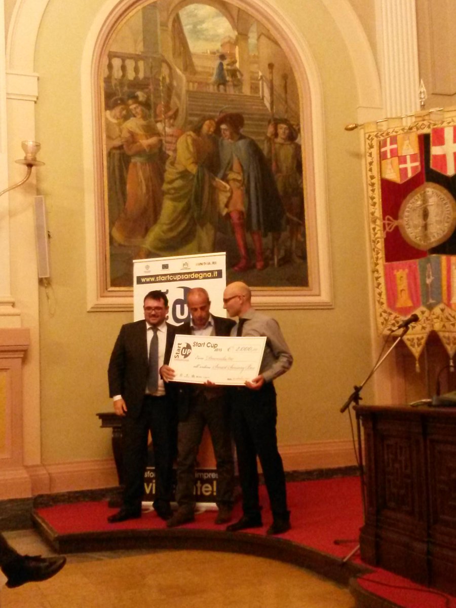 UnicaLiaisonOff's tweet photo. Terzo posto a @StartCupSardegn per Smart Sensory Box! #startcupsar https://t.co/32Dn3hmvvM