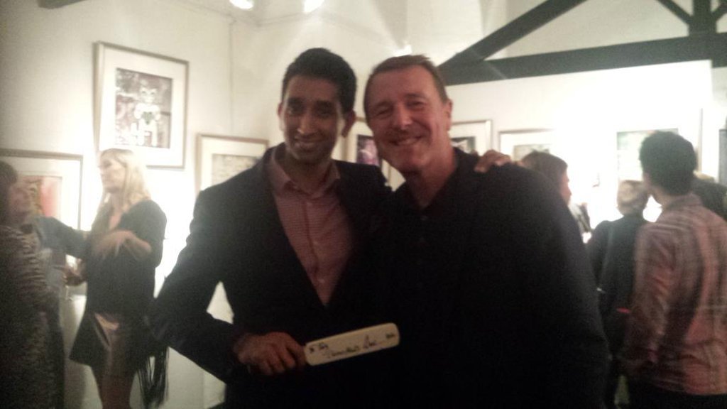 vercossa's tweet photo. #tb to the 2014 launch @TurnerFineArts ! The Creative Director @taz_panjwani &amp; @philtufnell #ThrowbackThursday https://t.co/1PZVxgJSl0