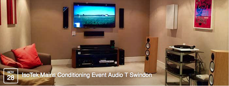 SoundFowndation's tweet photo. Our next event? @AudioTgroup @AudioTSwindon next month! Hear how @IsoTekSystems products improve your HiFi! https://t.co/1bNisjaePk