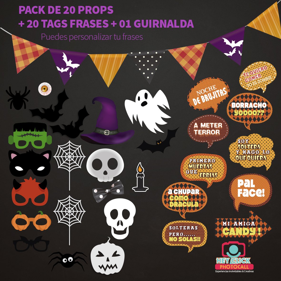Photocallperu's tweet photo. Pack 20 props + 20 tags + 01 Guirnalda para #halloween #HalloweenSeguro #photocall  https://t.co/fefqd1XLSp https://t.co/Er2INXSWq8