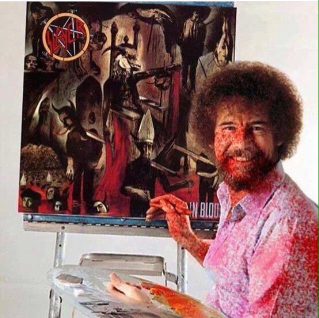 Also happy birthday Bob Ross! 