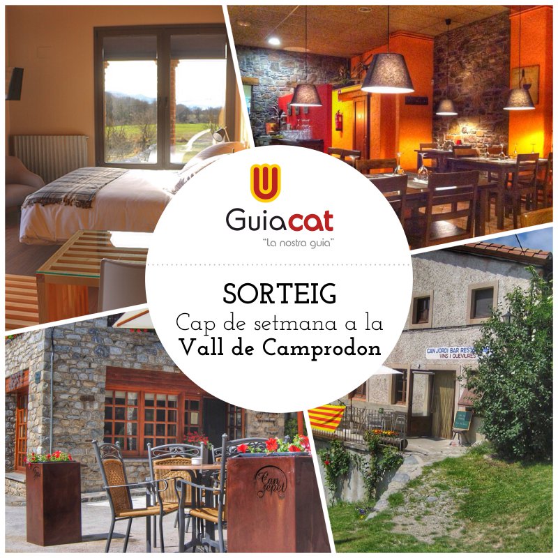 Guiacat's tweet photo. #Sorteig cap de setmana a la Vall de Camprodon per a 2 persones. Apunta't https://t.co/zFJeCeZItQ https://t.co/fxCBNnJOBj