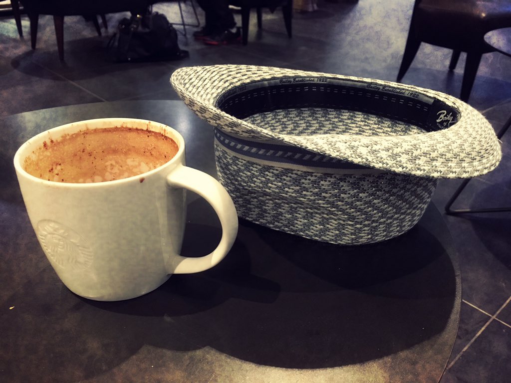 The_Chapeau's tweet photo. That was a ride! Phew - needed this coffee and a quick lie down. https://t.co/CQNxHKxOUm