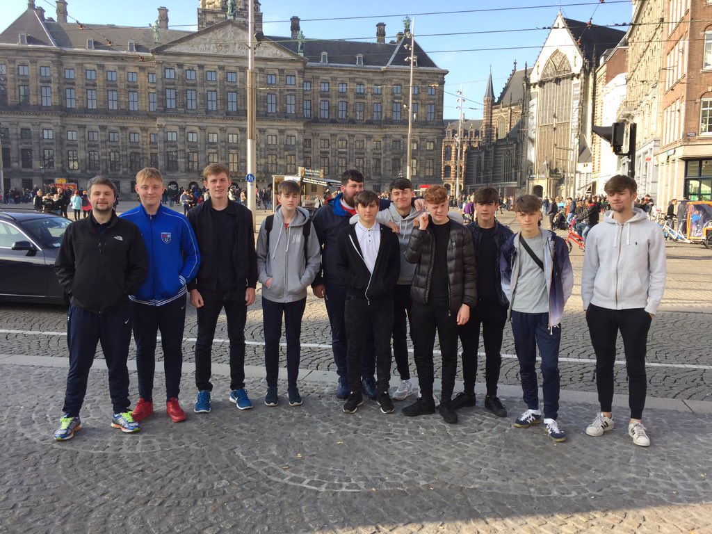 Uppermill_FC's tweet photo. Last day in Holland for #uppermillfcu18 . Good time had by all! Thanks to #uppermillfc for their support https://t.co/hu8AiwovVm