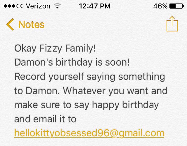 RoseyRain_'s tweet image. #fizzyfamily spread the word!