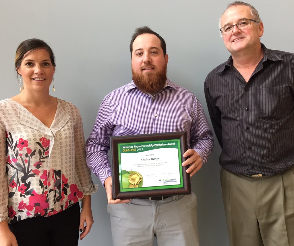 Congrats! RT <a href="/ROWPublicHealth/">Region of Waterloo Public Health</a>: Congratulations <a href="/AnchorDanly/">Anchor Danly</a>, <a href="/BlackBerry/">BlackBerry</a>, &amp; Boehmer Box - recipients of the #HWA2015