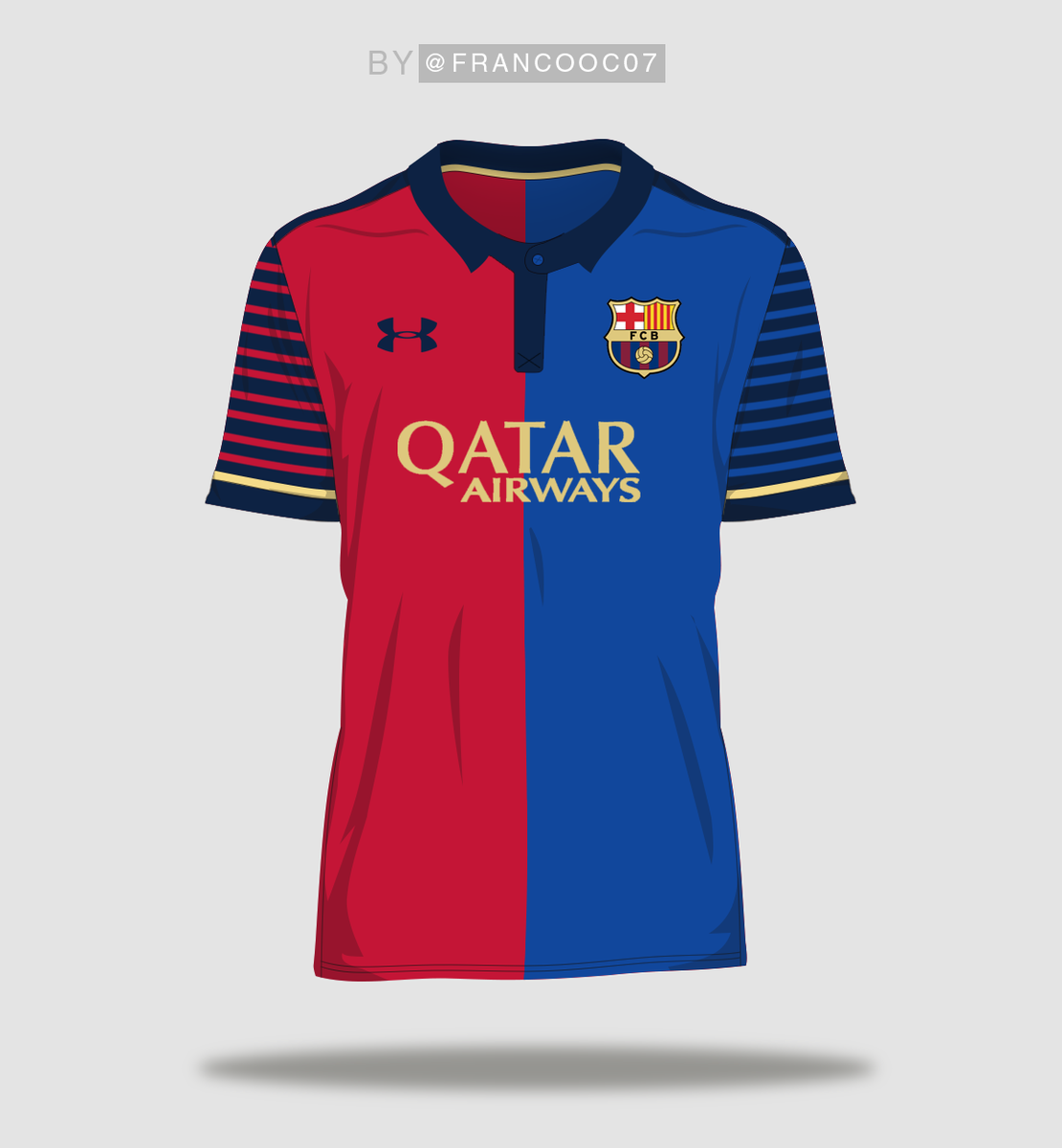 Franco on Twitter: "Barcelona - Home Kit #FCB #Barça #UnderArmour #Messi https://t.co/Wyjb8bcKzI" Twitter