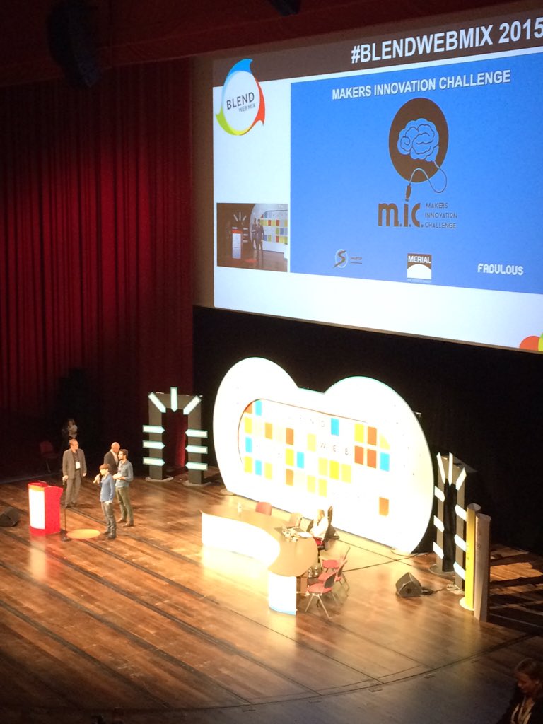Le <a href="/MicAnimalhealth/">Maker Inno Challenge</a> organisé par Fabulous &amp; <a href="/wearesmartup/">SmartUP</a> du @ProgrammeIDEA à l'honneur en clôture du #BlendWebMix