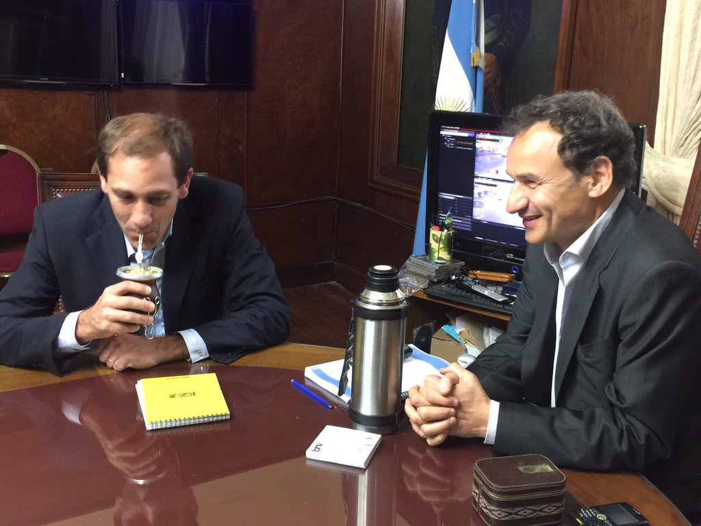 Con <a href="/JulioGarro/">Julio Garro</a> expresamos nuestro mutuo deseo de llevar adelante una transición ordenada, abierta y transparente